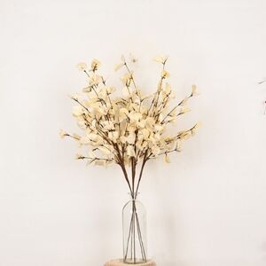 One Primrue 26" Cream Faux Eucalyptus Stem - Boho Home Decor!
